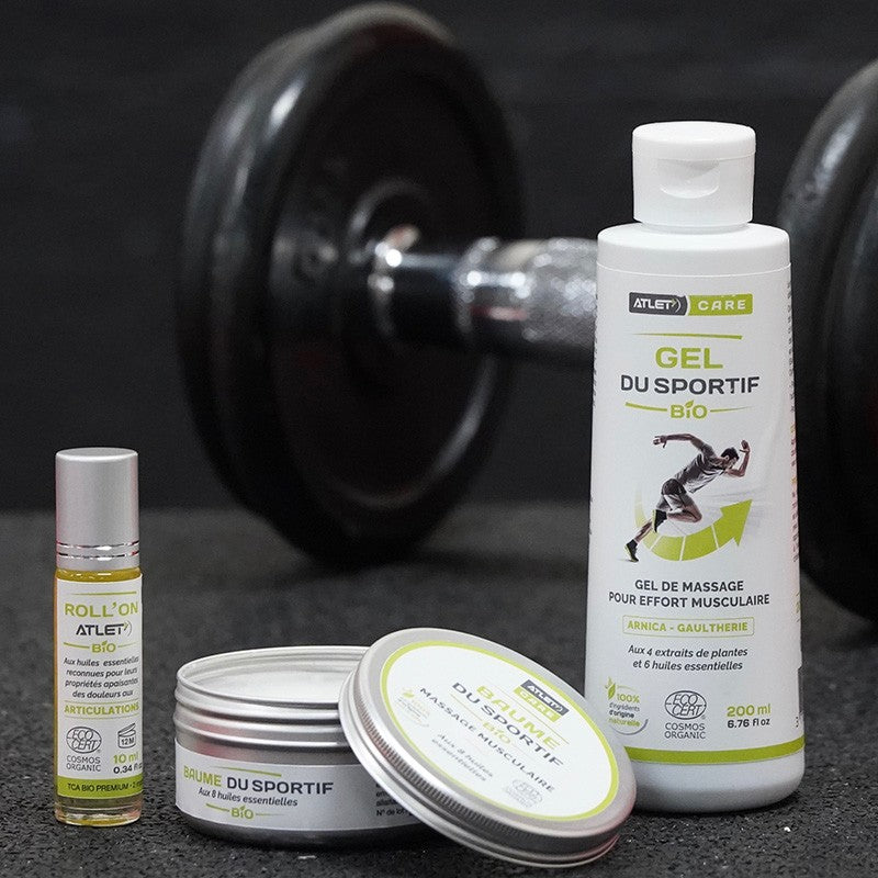 Gel du sportif bio | Soin avant & après effort – ATLET